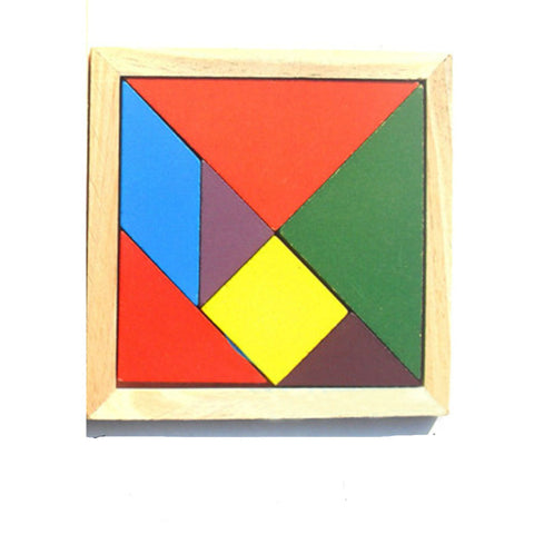 Jigsaw Puzzle Colorful Square