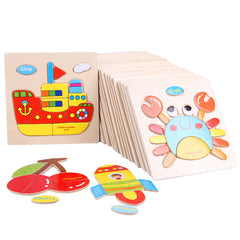 Adorable Cartoon Animal Puzzles