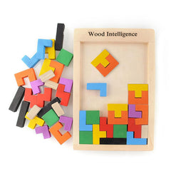 Wooden Tangram Brain Teaser