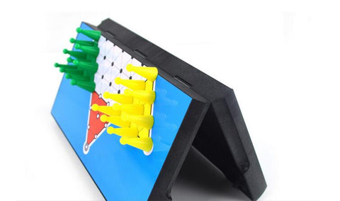 Portable Folding Halma Chess Game