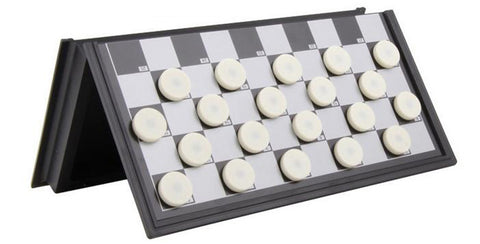 Foldable Magnetic Draughts Set