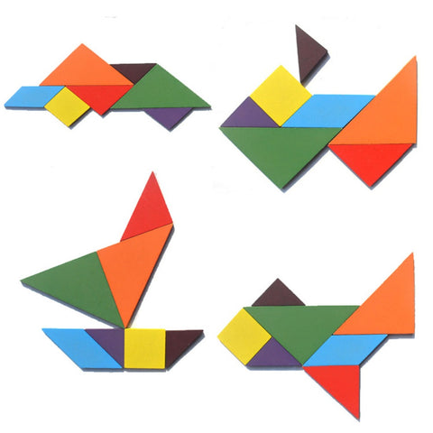Jigsaw Puzzle Colorful Square