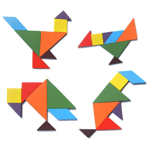Jigsaw Puzzle Colorful Square