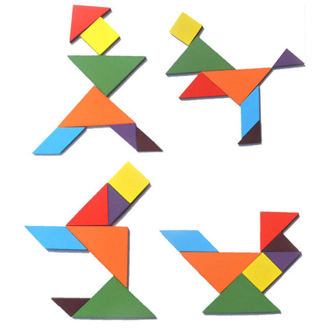 Jigsaw Puzzle Colorful Square