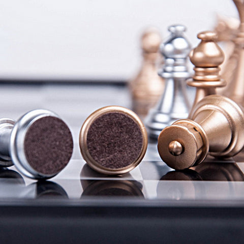 Vintage Wood Pieces Chess