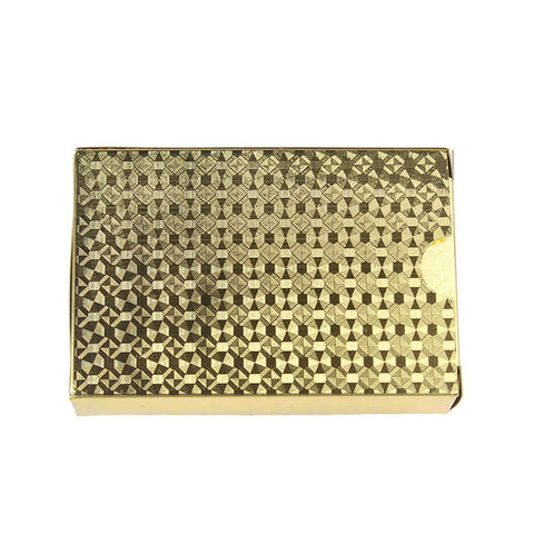 Gold Foil Plated Playing Cards