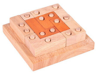 Classic IQ Puzzle Mind Brain